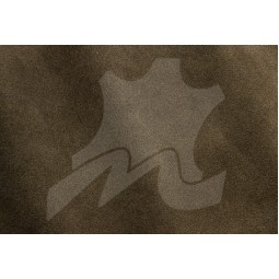 Спил-велюр VESUVIO коричневий зелений TRUFFLE ТРЮФЕЛЬ 1,2-1,4 Італія
